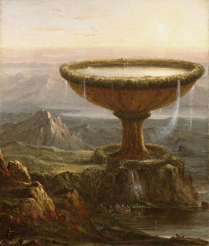 Thomas Cole The Giant's Chalice (mk09) oil painting image